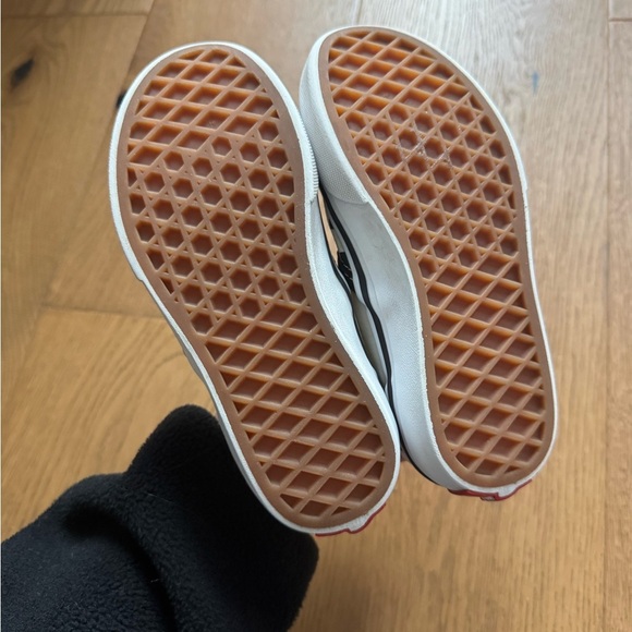 Vans Kids Classic Checkerboard Slip-On Shoe - Size 12 - Black & White - EUC - Picture 4 of 8
